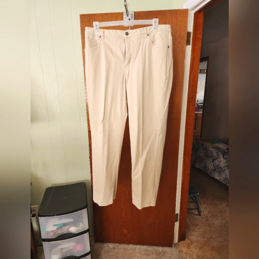 Coldwater Creek Jeans Khaki 18W